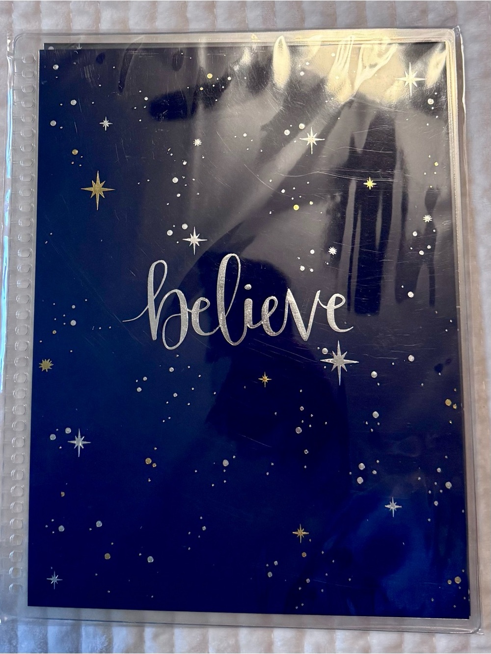 Erin Condren | Navy Starry Frame Cover for 7” x 9” Planners